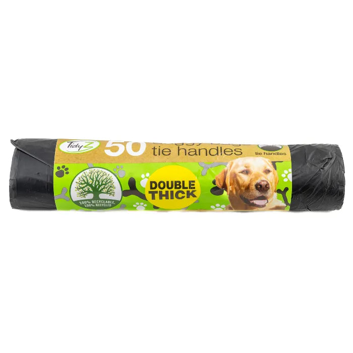 TidyZ Doggy Bags Double Thick XXL 50pk