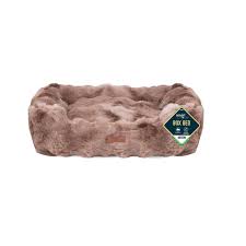 Smart Choice Faux Fur Square Pet Bed